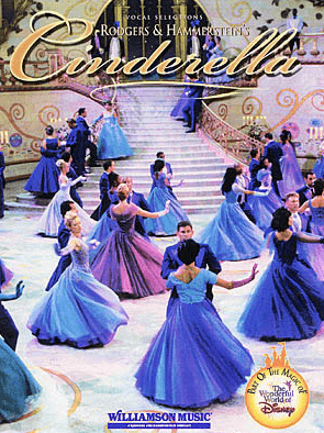 Cinderella 1998 Souvenir Edition Piano/Vocal Selections Songbook 